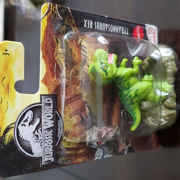 New Jurassic World Mattel Tyrannosaurus Rex Micro Collection NWT - Picture 1 of 2